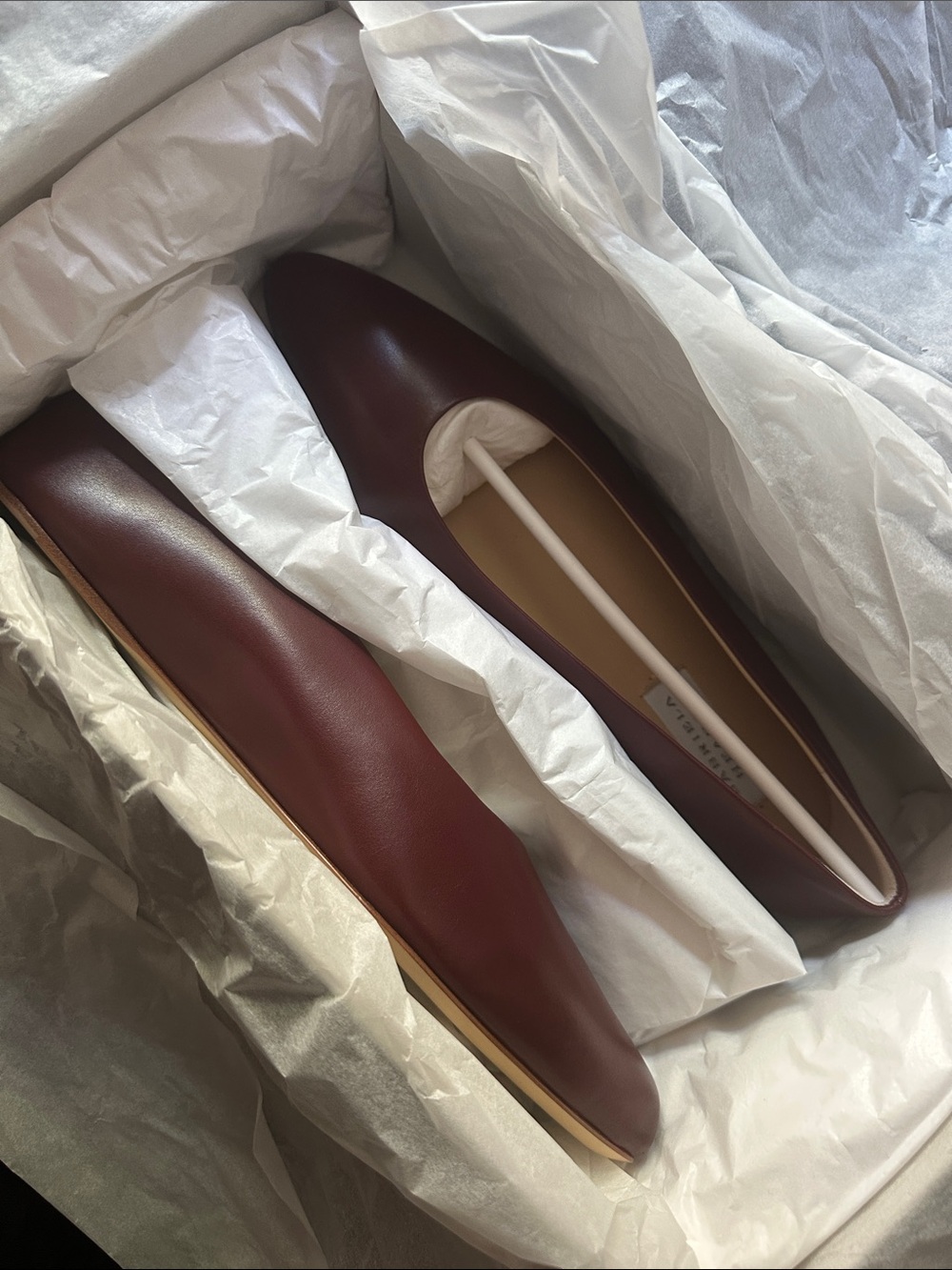 GABRIELA HEARST | Andre Ballerina Flat Shoe Leather - Picture 7 of 10